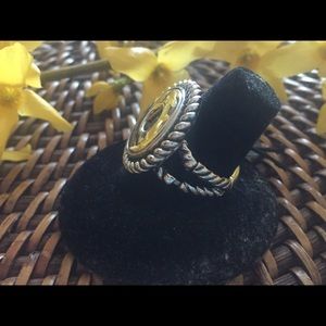 Magnolia and Vine Ovation Ring Silver